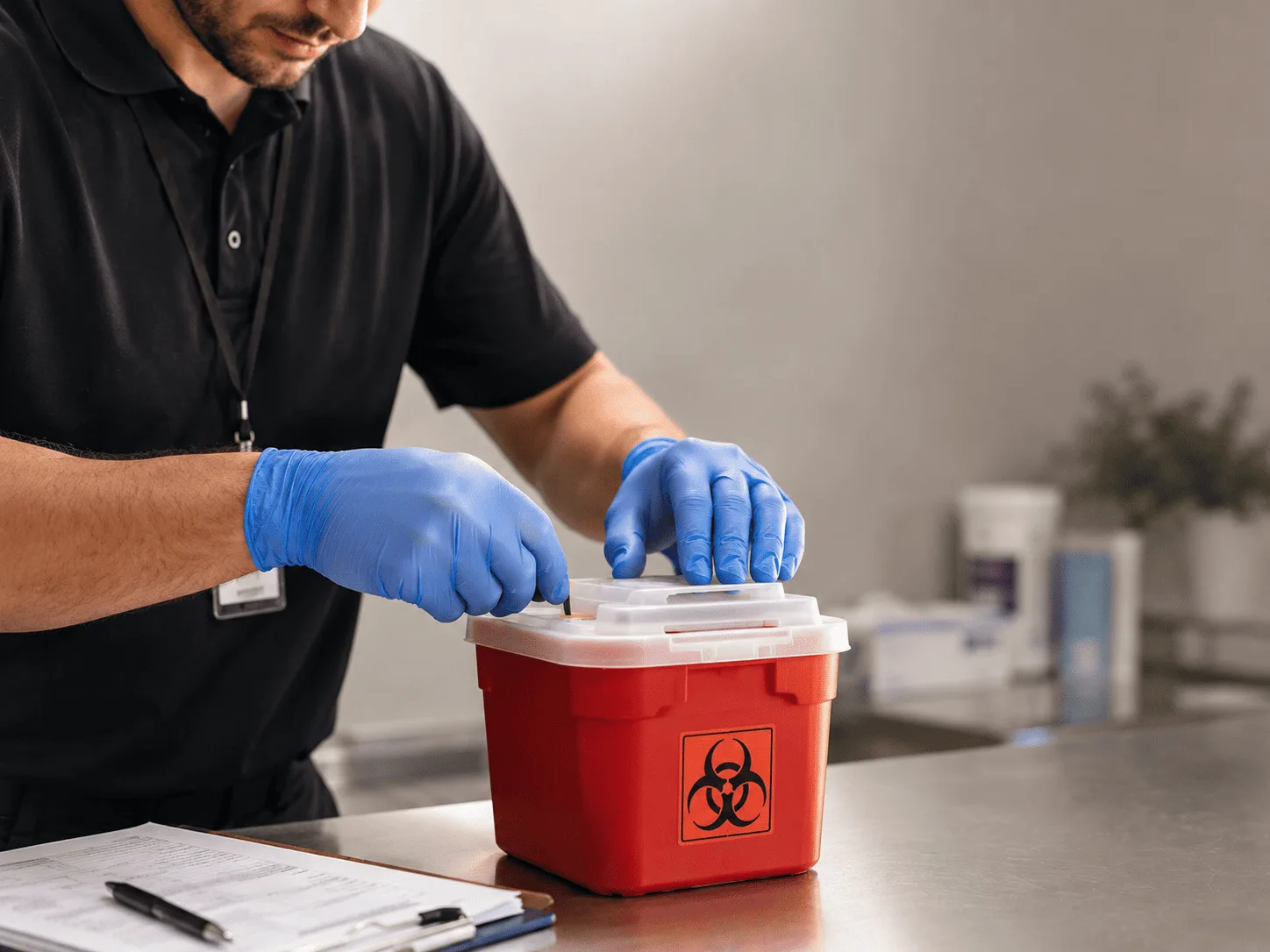 Why choose Sharps Waste Disposal in Grammer, IN